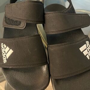 Adidas Kids Black Sandals